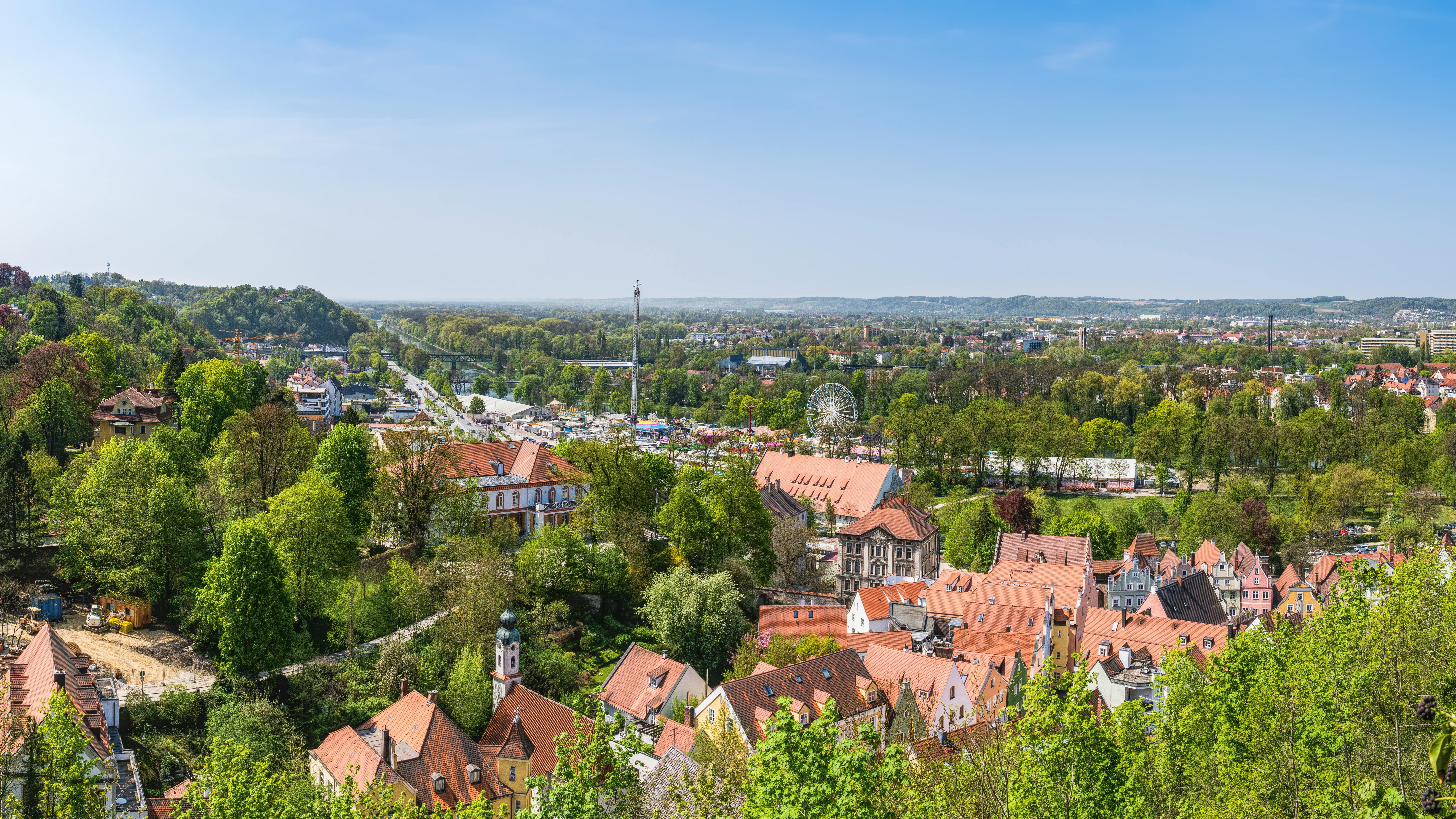 Stadtblick in Landshut - SEO Agentur Landshut und Webdesign Landshut