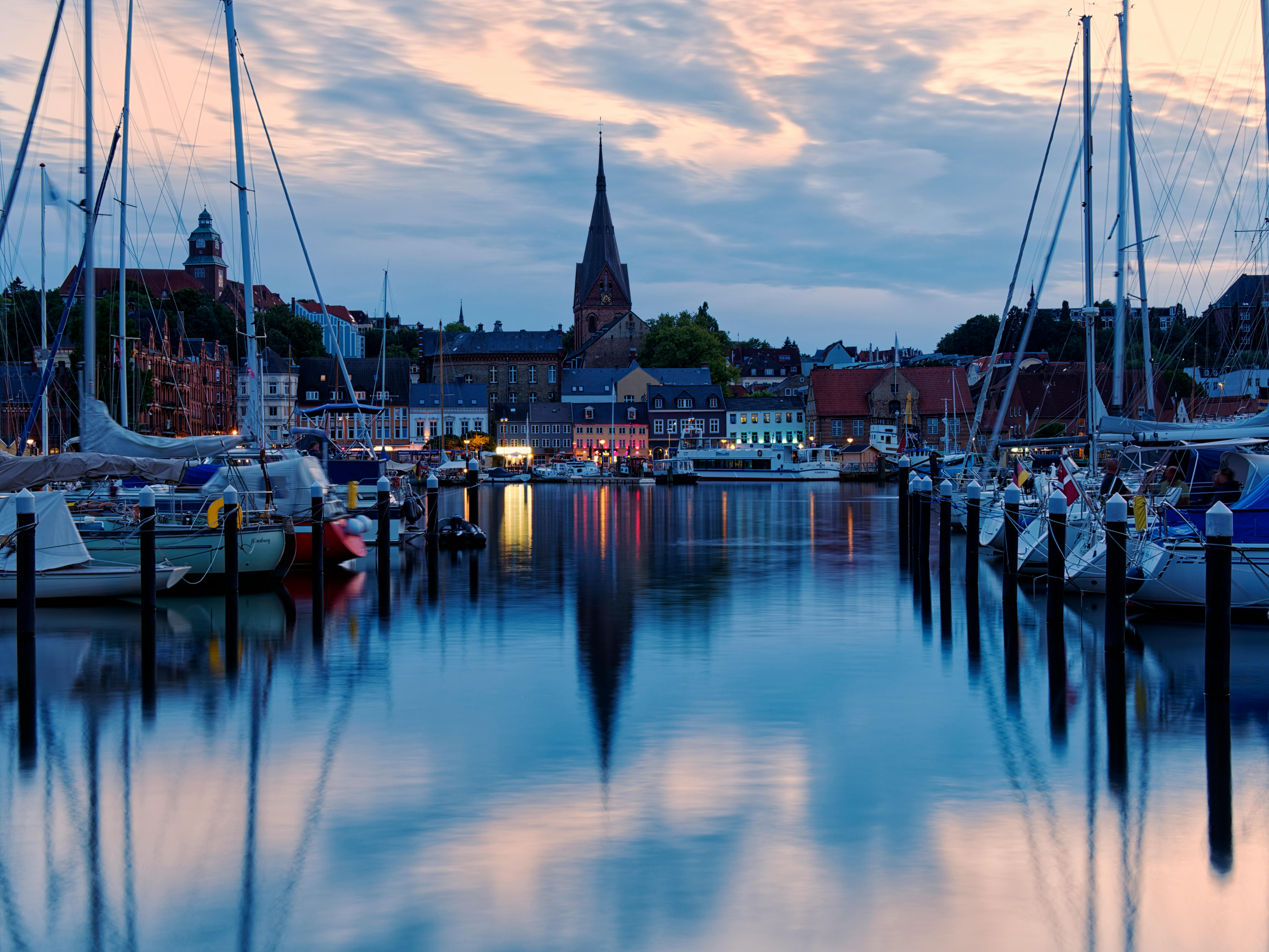 Stadtblick in Flensburg - SEO Agentur Flensburg und Webdesign Flensburg